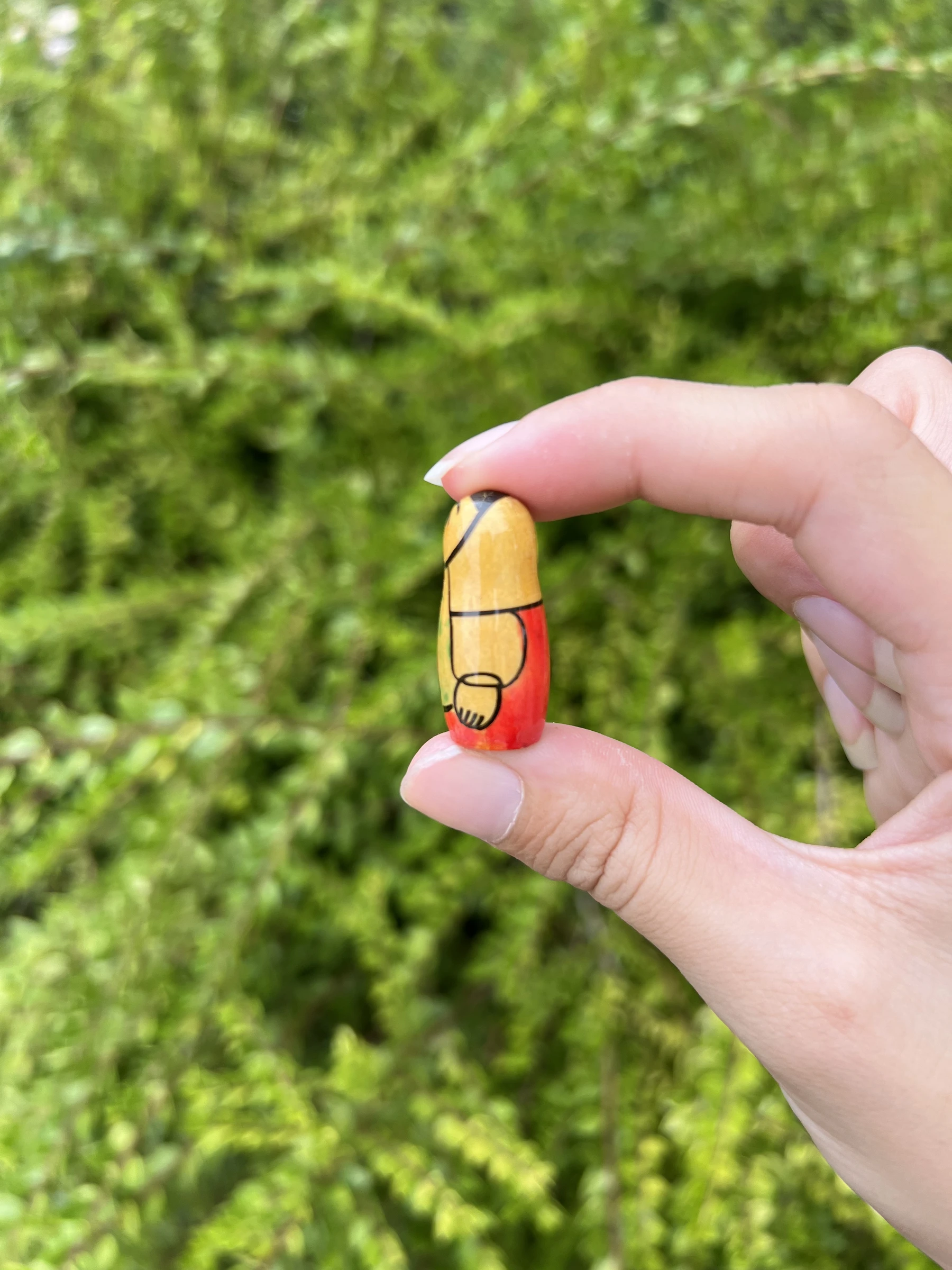 🪆 Boneca russa Matrioshka vintage feita na URSS de madeira 4 peças – photo 20